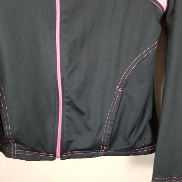 OCS Women's PInk & Black Reversible Zip Jacket M - Picture 2 of 6